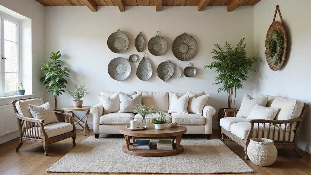 28 Metal Basket Decor Ideas In Farmhouse Style