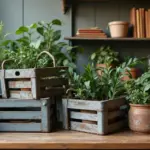 28 Metal Milk Crate Ideas For Rustic Home Decor