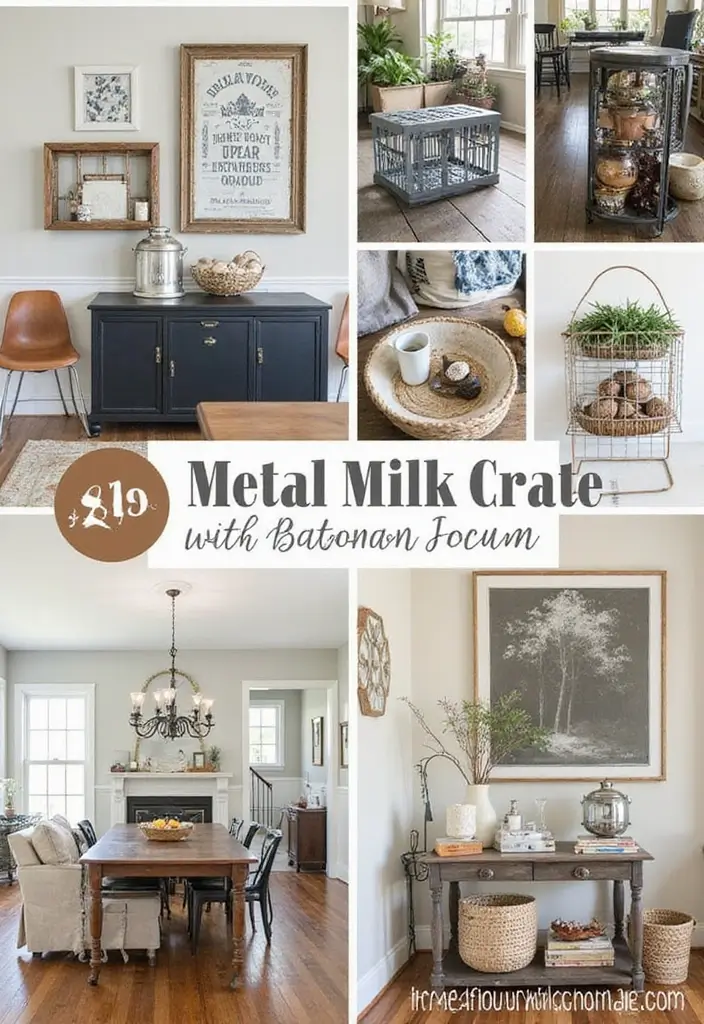 28 Metal Milk Crate Ideas For Rustic Home Decor - Conclusion