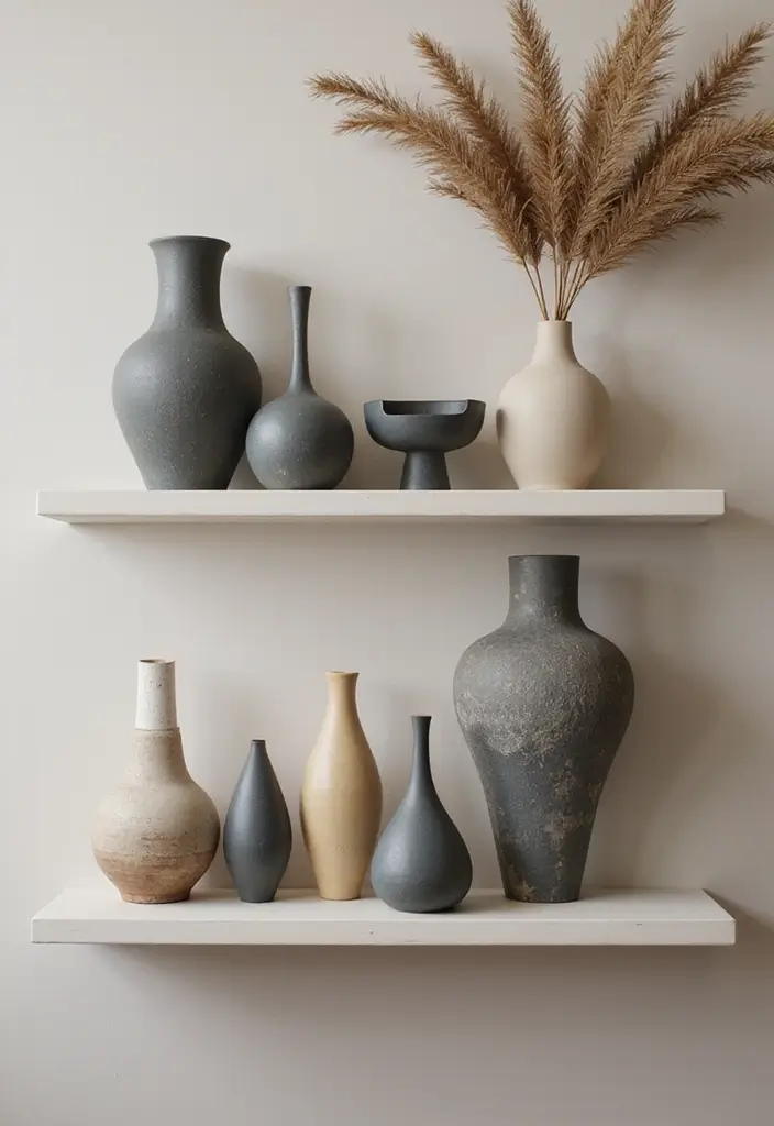 28 Modern Metal Vase Decor Ideas With A Sleek Look - 12. Artistic Sculptural Vases