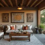 29 Exterior Wall Decor Ideas Using Metal Art