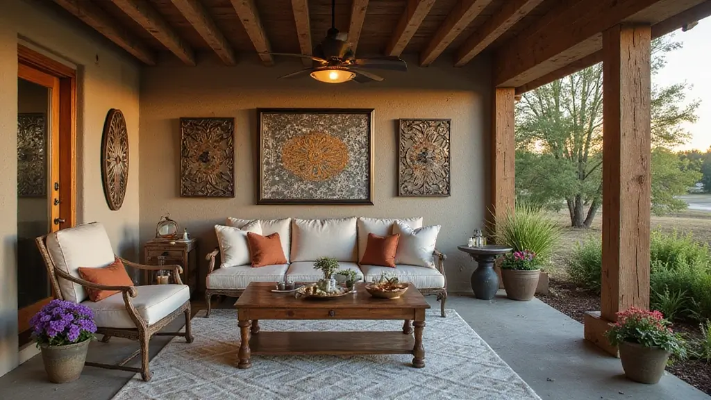 29 Exterior Wall Decor Ideas Using Metal Art