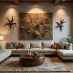 29 Home Decor Ideas With Metal Sculptures That Impress