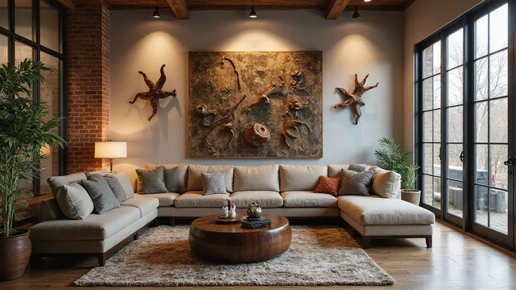 29 Home Decor Ideas With Metal Sculptures That Impress