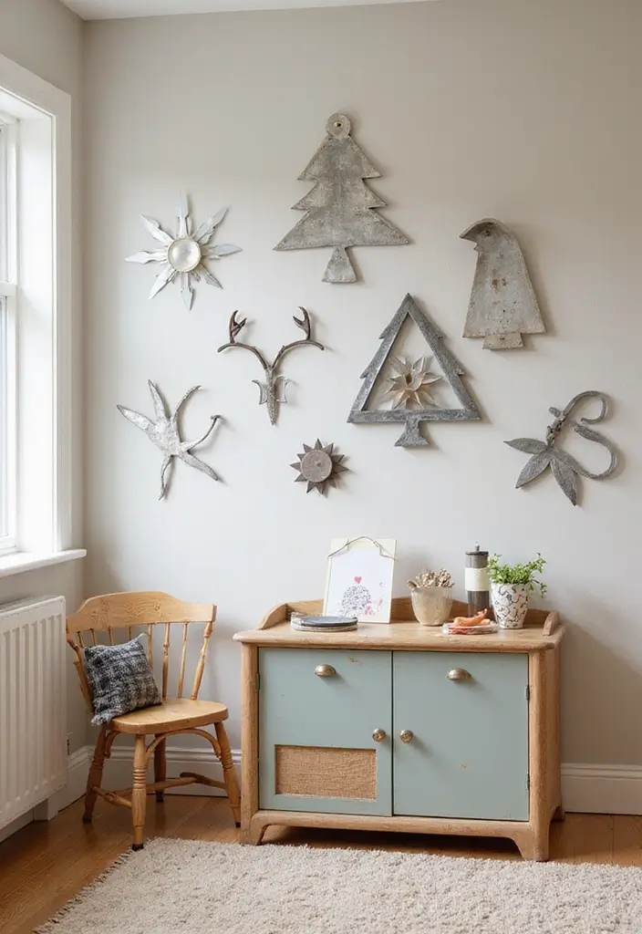 29 Home Decor Ideas With Metal Sculptures That Impress 27. Metal Art for Kids Spaces 20251013 164436