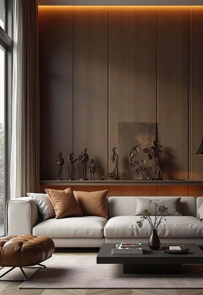 29 Metal Scroll Wall Decor Ideas With Timeless Appeal 14. Artistic Metal Sculptures 20251013 164102