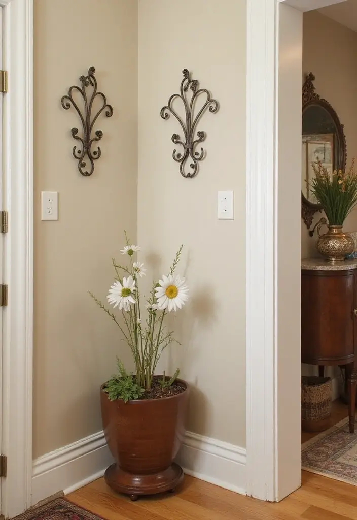 29 Metal Scroll Wall Decor Ideas With Timeless Appeal 19. Charming Scroll Wall Hooks 20251013 164119