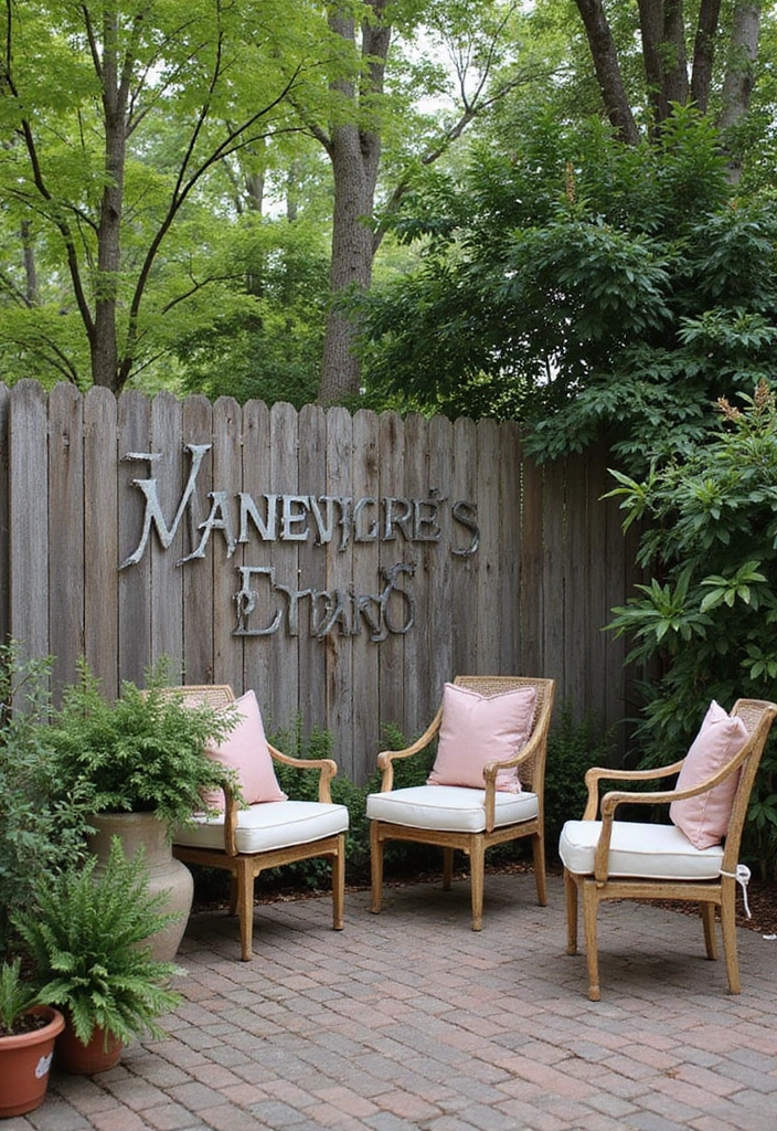 29 Vintage Metal Letter Decor Ideas That Tell A Story 14. Vintage Letters for Outdoor Decor 20251013 164028