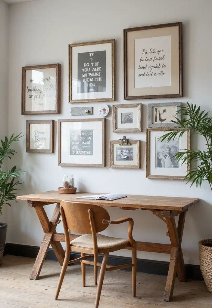 29 Vintage Metal Letter Decor Ideas That Tell A Story 20. Vintage Letters with Inspirational Quotes 20251013 164049