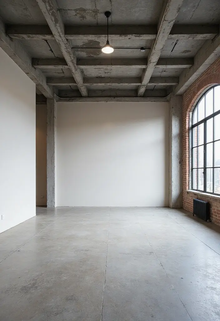 30+ Home Decor Inspirations With Metal Accents - 20. Metal Ceiling Beams