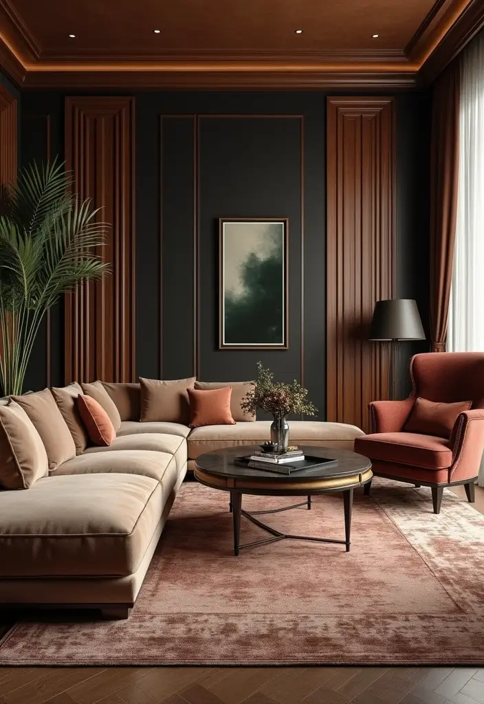 30+ Home Decor Inspirations With Metal Accents - 21. Metal Art Deco Accents