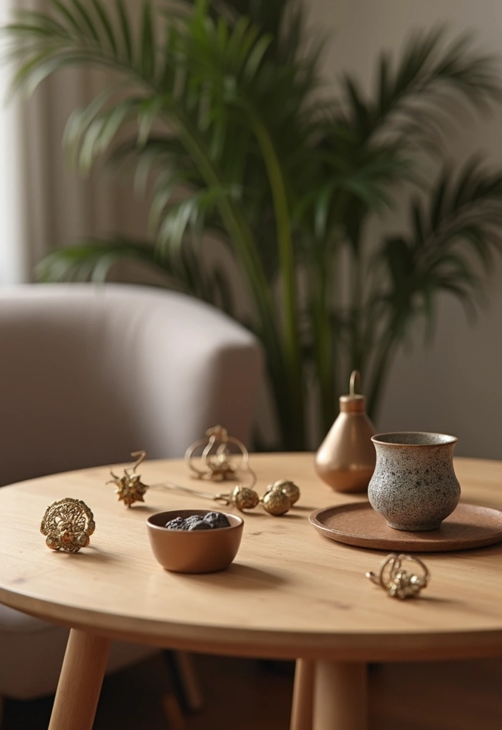 30+ Home Decor Inspirations With Metal Accents - 27. Metal Accessory Accents