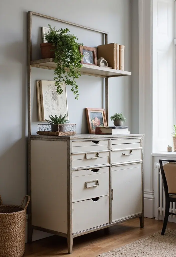 30+ Home Decor Inspirations With Metal Accents - 28. Metal Storage Solutions