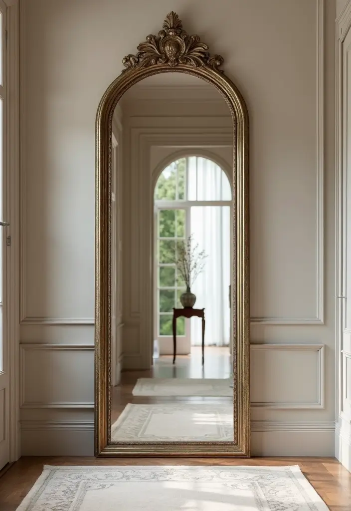 30+ Home Decor Inspirations With Metal Accents - 5. Metal Frame Mirrors