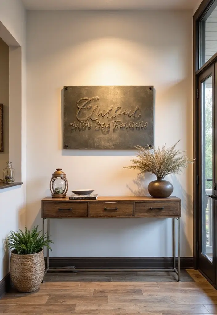 30 Home Decor Metal Panel Inspirations Youll Love 16. Custom Metal Signage 20251013 164401