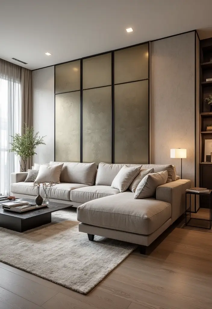 30 Home Decor Metal Panel Inspirations Youll Love 18. Metal Panels as Room Dividers 20251013 164408