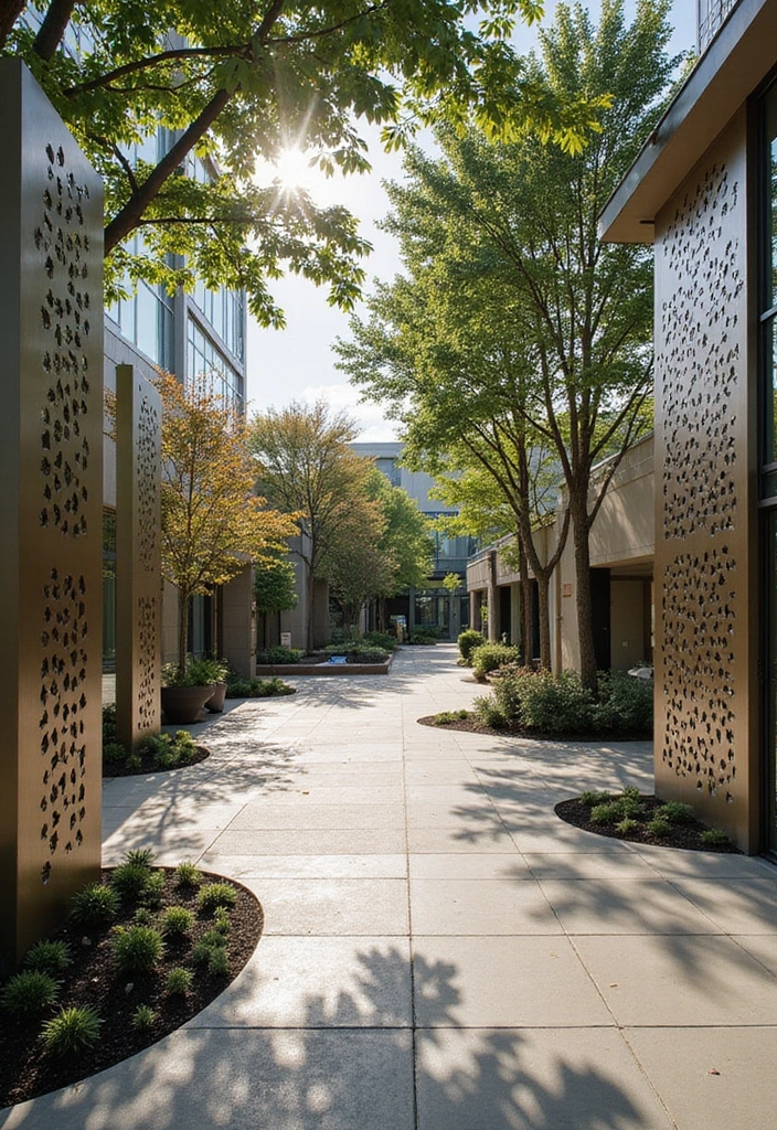 30 Home Decor Metal Panel Inspirations Youll Love 4. Artistic Touch with Cut Out Designs 20251013 164319