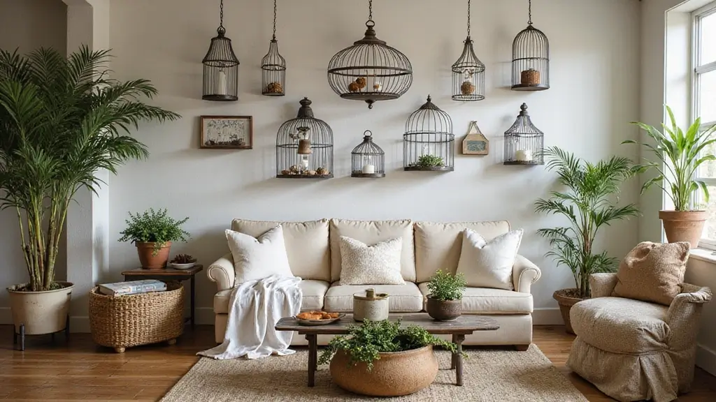 30 Metal Bird Cage Decor Ideas For Vintage Charm