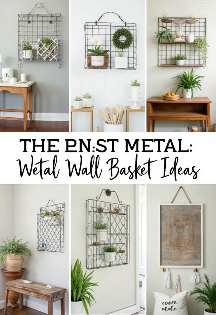 30+ Metal Wall Basket Decor Ideas That Add Texture - Conclusion