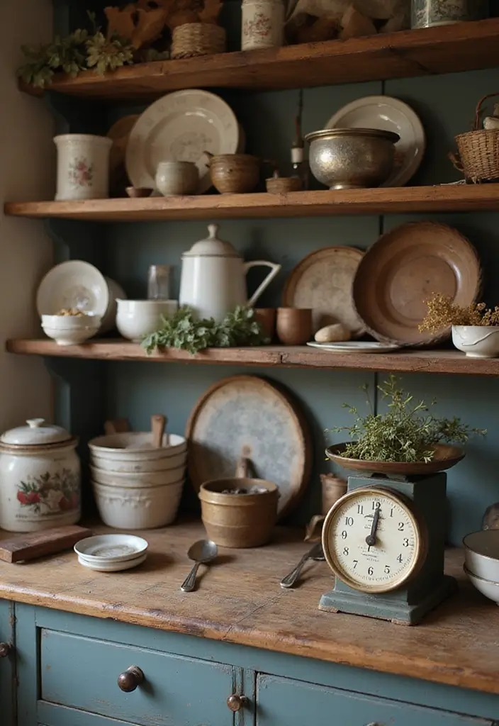 30+ Vintage Metal Wall Decor Ideas That Feel Authentic - 22. Vintage Scales