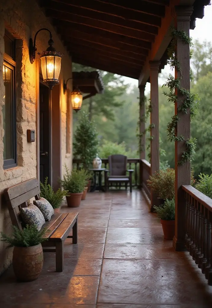 30+ Vintage Metal Wall Decor Ideas That Feel Authentic - 29. Rustic Metal Lanterns